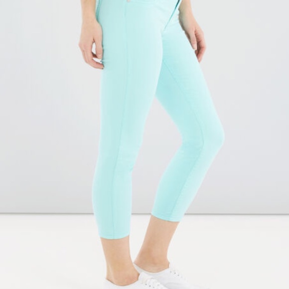 NWT Brody Jeans Easy High Rise Colour Crop - Picture 2 of 6